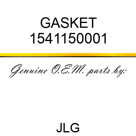 GASKET 1541150001