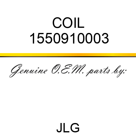 COIL 1550910003