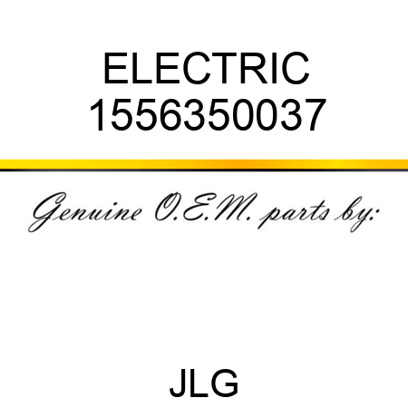 ELECTRIC 1556350037