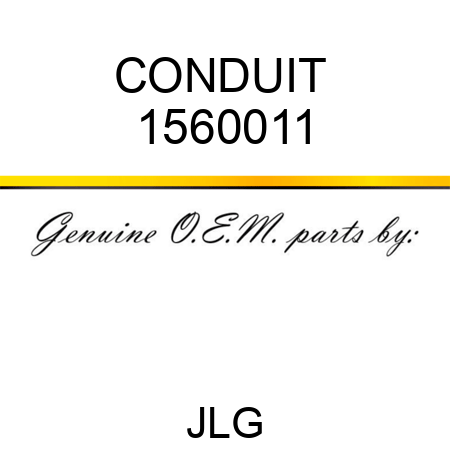 CONDUIT  1560011