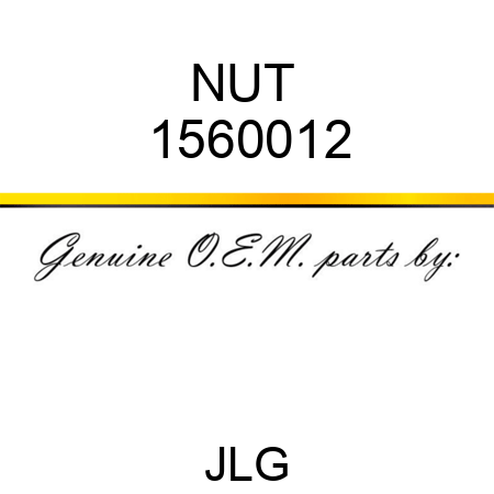 NUT  1560012