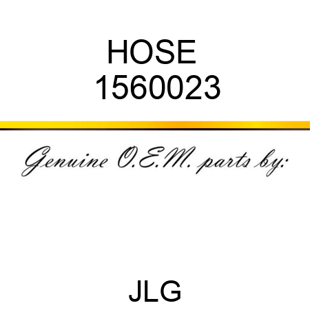 HOSE  1560023