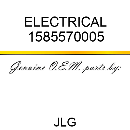 ELECTRICAL 1585570005