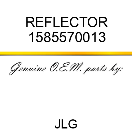 REFLECTOR 1585570013