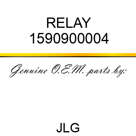 RELAY 1590900004