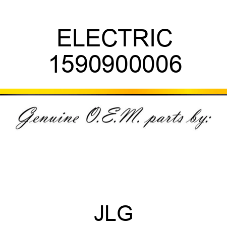 ELECTRIC 1590900006
