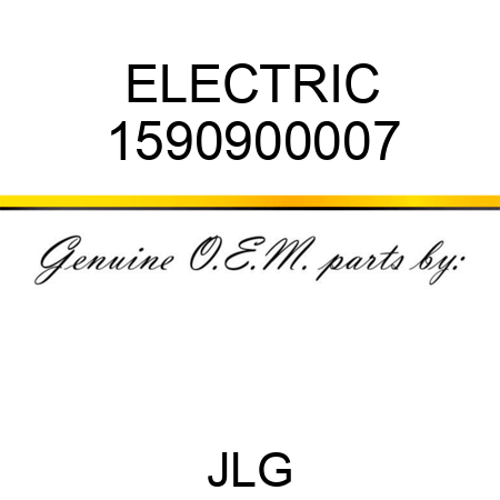 ELECTRIC 1590900007