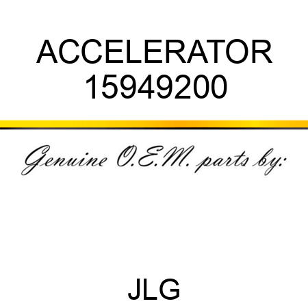 ACCELERATOR 15949200