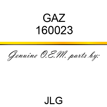 GAZ 160023