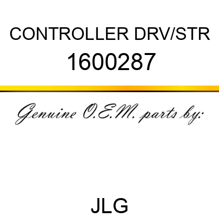 CONTROLLER DRV/STR 1600287