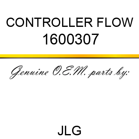 CONTROLLER FLOW 1600307