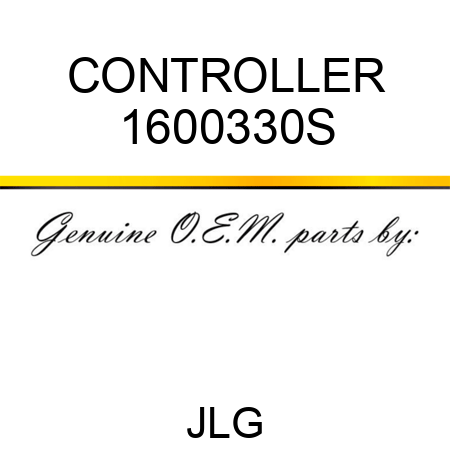 CONTROLLER 1600330S