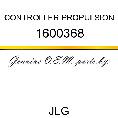 CONTROLLER PROPULSION 1600368