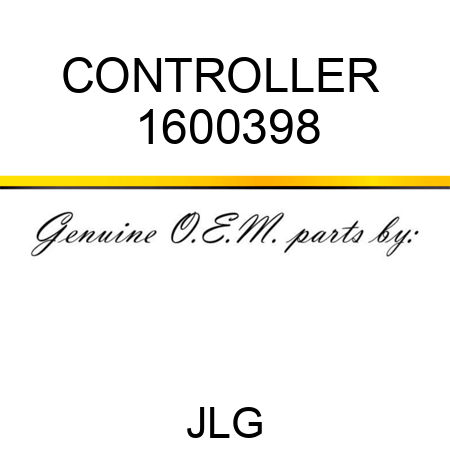 CONTROLLER  1600398