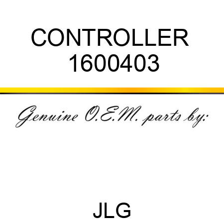 CONTROLLER  1600403
