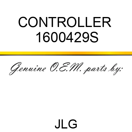 CONTROLLER  1600429S