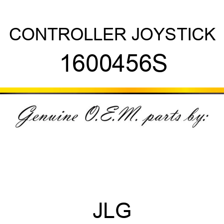 CONTROLLER JOYSTICK 1600456S