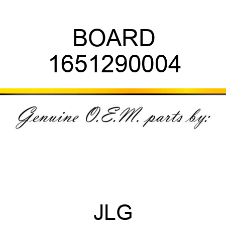 BOARD 1651290004