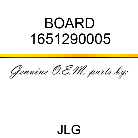 BOARD 1651290005
