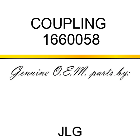 COUPLING  1660058
