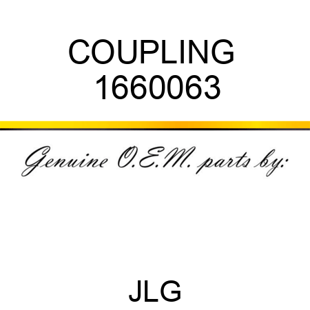 COUPLING  1660063
