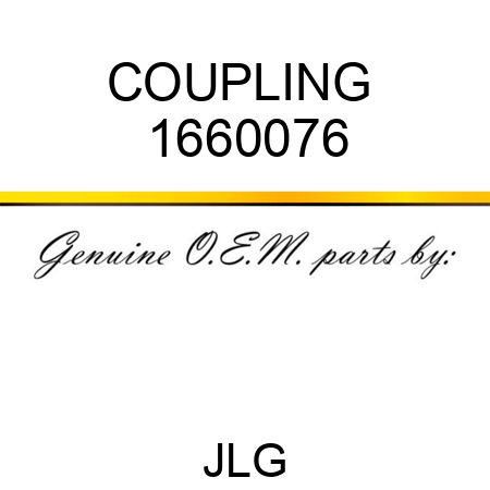 COUPLING  1660076
