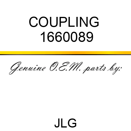 COUPLING  1660089