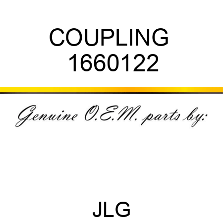 COUPLING  1660122