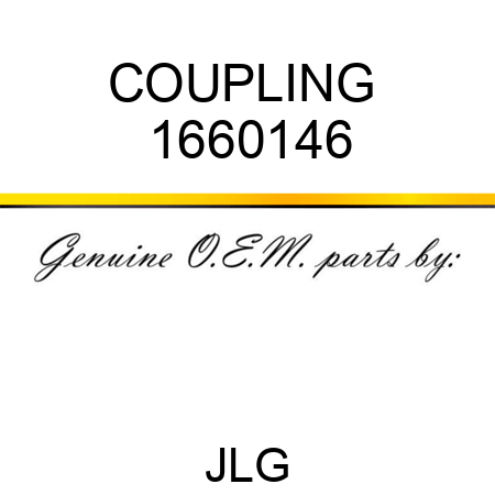 COUPLING  1660146