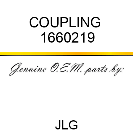 COUPLING  1660219