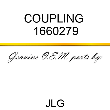 COUPLING  1660279