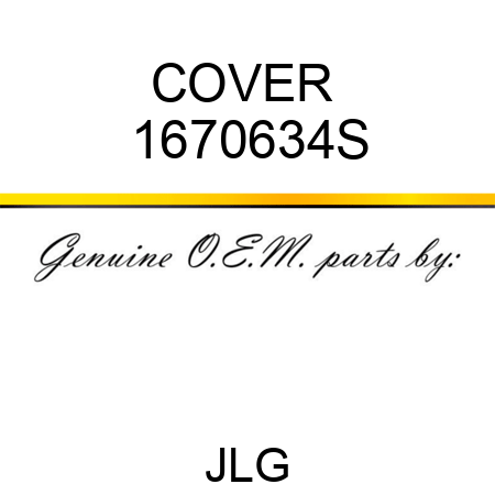 COVER  1670634S