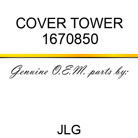 COVER TOWER 1670850