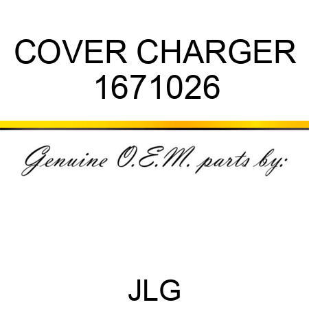 COVER CHARGER 1671026