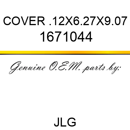 COVER .12X6.27X9.07 1671044