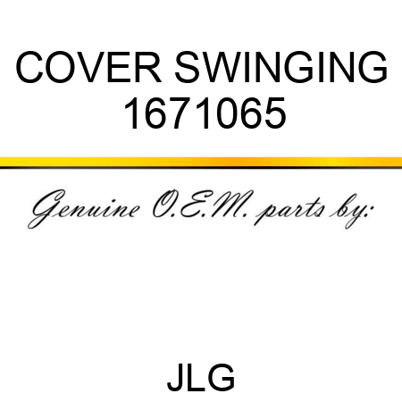COVER SWINGING 1671065