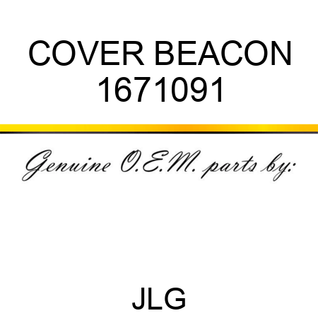 COVER BEACON 1671091