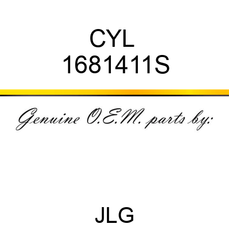 CYL  1681411S