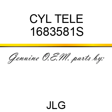 CYL TELE 1683581S