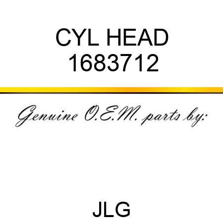 CYL HEAD 1683712