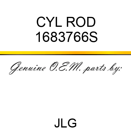 CYL ROD 1683766S