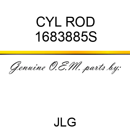CYL ROD 1683885S