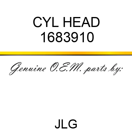 CYL HEAD 1683910