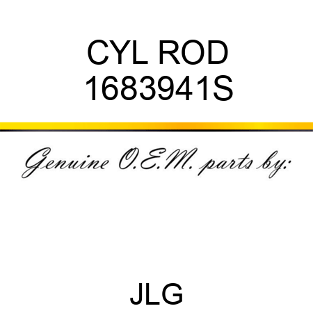 CYL ROD 1683941S