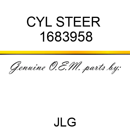 CYL STEER  1683958