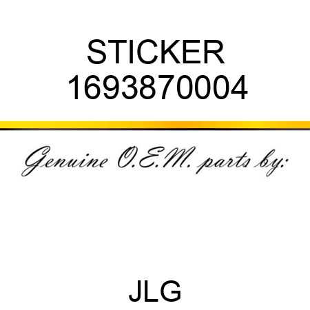 STICKER 1693870004