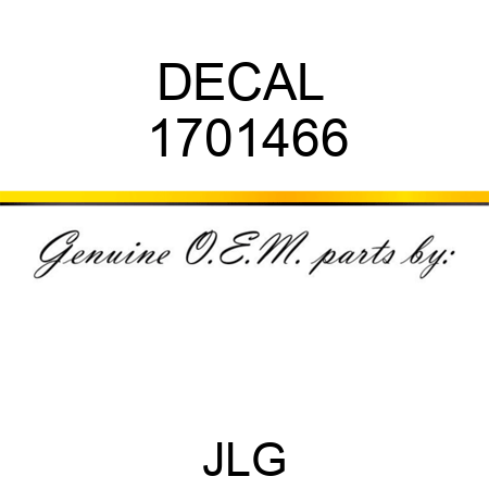 DECAL  1701466