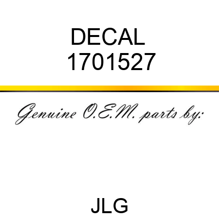 DECAL  1701527