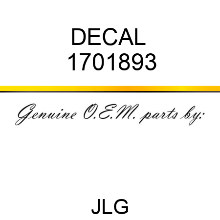 DECAL  1701893