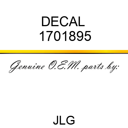 DECAL  1701895